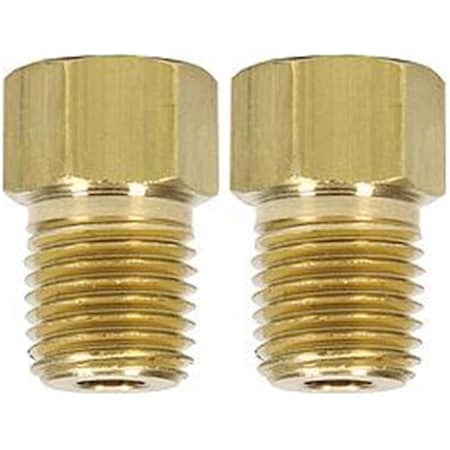 Allstar Performance 0.25 NPT to 0.31 in. Adapter Fittings, 2PK ALL50129